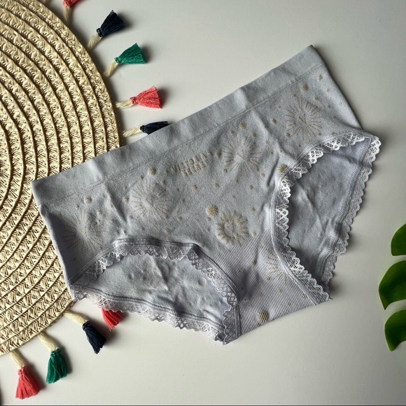 Victoria's Secret Bare Seamless Hiphugger Panty Icy Lavender Medium NEW - Picture 7 of 7